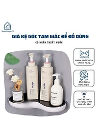 Kệ Đựng Đồ Dùng Hình Tam Giác Gắn Tường Tiện Dụng Cho Nhà Tắm / Nhà Vệ Sinh - Hàng Loại 1 - Chính Hãng MINIIN