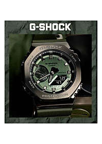 Đồng Hồ Nam Dây Nhựa Casio G-Shock GM-2100B-3ADR Chính Hãng - GM-2100B-3A Mặt Kim Loại