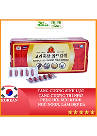 Viên Hồng Sâm Đông Trùng Hạ Thảo Hộp 120 Viên