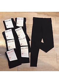 Quần legging nữ cạp cao xuất Hàn siêu co giãn