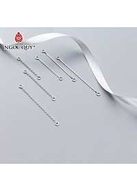 Charm bạc dây xích trang trí - Ngọc Quý Gemstones