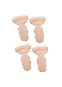 COMBO 2 BỘ MIẾNG LÓT CHO GIÀY RỘNG SILICON (MÀU KEM)