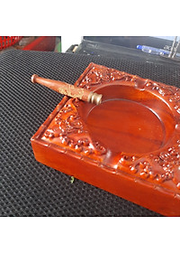 Gạt tàn thuốc gỗ hương khảm cao cấp siêu đẹp sang trọng