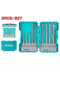BỘ MŨI KHOAN BÊ TÔNG GÀI 9 CHI TIẾT 5-16MM TOTAL TACSDL30901