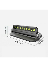 Bảng Số Kiêm Giá Đỡ Điện Thoại Trên Taplo Xe Hơi