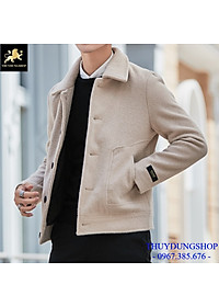 Áo dạ nam ngắn trẻ trung phong cách NAD61