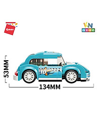 Đồ chơi lắp ráp, xếp hình Qman – Xe đua (nhiều mẫu khác nhau)