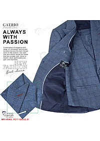 BỘ VEST TRẺ EM CATRIO PCT120022/31 CHO BÉ TRAI TỪ 2TUỔI ĐẾN 12 TUỔI (11KG ĐẾN 49KG) LÀ BỘ ĐỒ VEST BÉ TRAI MÙA LỄ TẾT TIỆC CƯỚI THÔI NÔI SINH NHẬT DẠ HỘI gồm 3 chi tiết áo vest+quần dài+áo gile, được làm bằng vải dạ mềm mượt, thiết kế tuyệt đẹp