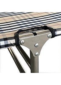 GHẾ - GIƯỜNG XẾP  DUY LỢI INOX  CỠ NHỎ (Qùa tặng 10 móc áo)