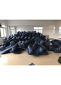 Giường hơi, Nệm hơi ô tô cao cấp phủ vải nhung thích hợp cho các chuyến dã ngoại và nghỉ ngơi trên xe hơi