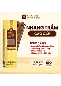 Nhang Trầm Cao Cấp – Hộp Vàng | Bảo Trầm – Nhang Thơm Thanh Tịnh – Sạch – Tự Nhiên