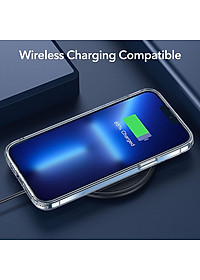 Ốp Lưng Cho iPhone 13 / 13 Pro / 13 Pro Max ESR Classic Hybrid Shock-Absorbing Case (Mặt Lưng Kính Cường Lực) - Hàng Nhập Khẩu