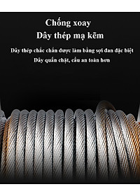 Bộ Tời Điện Kèm Rùa ABG PA600 (300/600Kg) 30 Mét - Giúp Máy Tời Treo Nâng Hạ Vật Nặng Dễ Dàng Trong Nhà Xưởng Công Nghiệp Và Đời Sống, Nâng Kéo Linh Hoạt, Hiệu Quả Cao - Hàng Chính Hãng