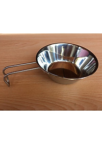 Tô Inox Φ12cm Echo Metal Có Quai Cầm, Treo Tiện Dụng
