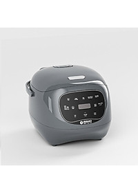 Nồi Cơm Điện Sứ Dưỡng Sinh Mishio MK365 lòng sứ nguyên chất 0.8L không chứa chất chống dính - Hàng chính hãng