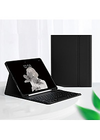 Bao da case ốp silicone kèm bàn phím bluetooth dành cho ipad 10.2, 10.5, 10.9, Pro 11 inch - Hàng chính hãng