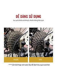 Túi Bàn Chải Vệ Sinh Sên Xích Giúp Bảo Dưỡng Dây Xích Lau Chùi Và Vệ Sinh Líp Cho Xe Đạp Leo Núi, MTB, Xe Đạp Đua MaiLee
