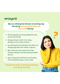 Nước lau đa năng sinh học ENZYCO 475ml - Chiết xuất Bồ hòn và Enzyme Dứa