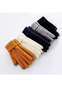 Găng Tay Cảm Ứng, Bao Tay Phượt Du Lịch Dã Ngoại Cao Cấp Dành Cho Cả Nam Và Nữ MÀU ĐEN