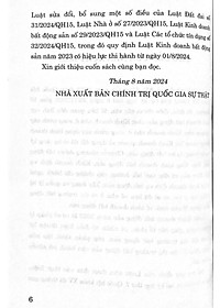 Luật Kinh Doanh Bất Động Sản (Sửa đổi, bổ sung năm 2024)