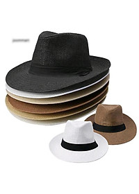 Nón cao bồi mũ phớt mũ cao bồi rộng vành panama dona21122501