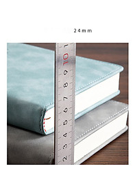 Sổ tay bìa Da PU A5 ghi chép 360 trang mẫu hươu sang trọng Tặng kèm bút viết