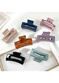 Kẹp tóc càng cua hình chữ nhật chắc chắn KAH167