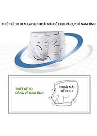 Hộp 5 Quần Lót Boxer Nam SZone Cá Tính Hộp Quần Sịp Hình Sao