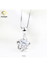 Dây chuyền bạc Ý 925 Huệ Ngân - Hoa đại PP1618
