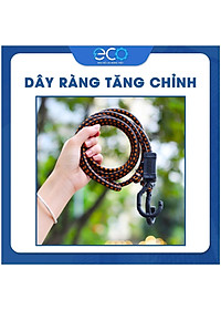 Dây Thun Ràng Hàng Có Móc Lõi Thép – Tăng Chỉnh Dài Ngắn – Buộc Hàng Xe Máy, Xe Ba Gác Cực Chắc Dài 2m, 3m, 4m