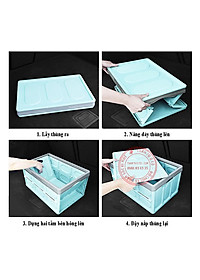 Thùng gấp đựng đồ trên xe ô tô