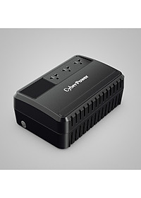 Bộ lưu điện UPS CyberPower BU600E - 600VA / 360W -  Tích hợp công nghệ ổn áp AVR, Công nghệ tiết kiệm điện GreenPower, công nghệ Line Interactive - Hàng chính hãng