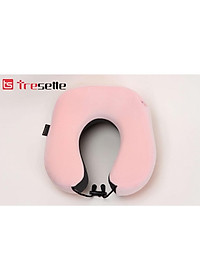 Gối chữ U, gối kê cổ choàng cổ cao su non cao cấp Tresette nhập khẩu Hàn Quốc Êm Ru dùng trong văn phòng, tầu xe