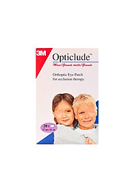 Combo 5 hộp miếng dán mắt 3M 1539 hỗ trợ điều trị nhược thị trẻ em trên 4 tuổi - Cỡ lớn | Ba Lan