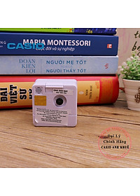 Đồng hồ để bàn - du lịch Casio TQ-140-7DF  có báo thức ( Kích thước 5.7 x 5.7 cm)