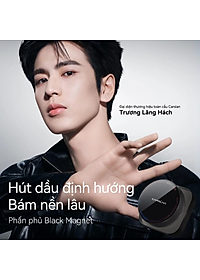 Phấn phủ CARSLAN dạng bột từ tính kiềm dầu màu đen chống nước chống mồ hôi che phủ bóng dầu cho mặt 8g