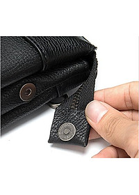 Clutch da bò thật cao cấp BAOHA LEATHER BHM8986 Ví da cầm tay cao cấp.