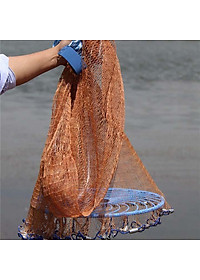 Chài đĩa bay - chài cá Thái Lan sợi dù có đĩa chuyên bắt cá tôm