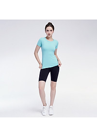 Áo Thun T-Shirt Nữ Tập Yoga Gym Hibi Sports TS002 Kiểu 1 Lớp Phủ Bụng