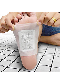 HỘP 50 miếng dán chân thải độc ,các chất cặn bã trong cơ thể qua gan bàn chân