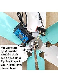 Bộ điện gió tự chế 12v-24v/300w sải cánh 1.3m