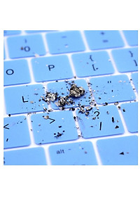 Miếng phủ bàn phím bằng silicon chống bụi, chống nước bảo vệ cho Macbook màu Ombre
