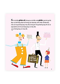 Sách Toán học vui nhộn - Phân số không còn rắc rối