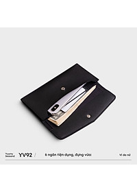 Ví Yuumy ( Thời trang nữ kiểu cầm tay dáng dài - Ví da Verein YV92 )