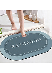 Thảm chùi chân siêu thấm hút nước 3 giây  cho phòng tắm, phòng bếp, dễ dàng vệ sinh, nhanh khô vệ sinh nhà cửa an toàn với da.