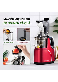 Máy ép chậm nguyên quả Hongxin RH312 ép kiệt nước và nhanh hơn