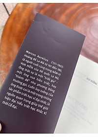 SUY TƯỞNG – MARCUS AURELIUS ANTONINUS – TỦ SÁCH TINH HOA -