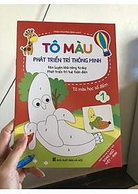 Bộ 8 cuốn Tô Màu Phát Triển Trí Thông Minh Dành Cho Bé 2-6 tuổi Song Ngữ Việt Anh Rèn Luyện Khả Năng Tư Duy Phát Triển Trí Tuệ Toàn Diện