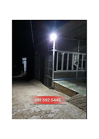Đèn Năng Lượng Mặt Trời 200w, Chuẩn IP67, Sáng Liên Tục 12h, 