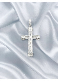 Mặt Dây Chuyền Nam Hình Thánh Giá, Thập Tự Giá Cho Người Theo Đạo BẠC HIỂU MINH MDN027X